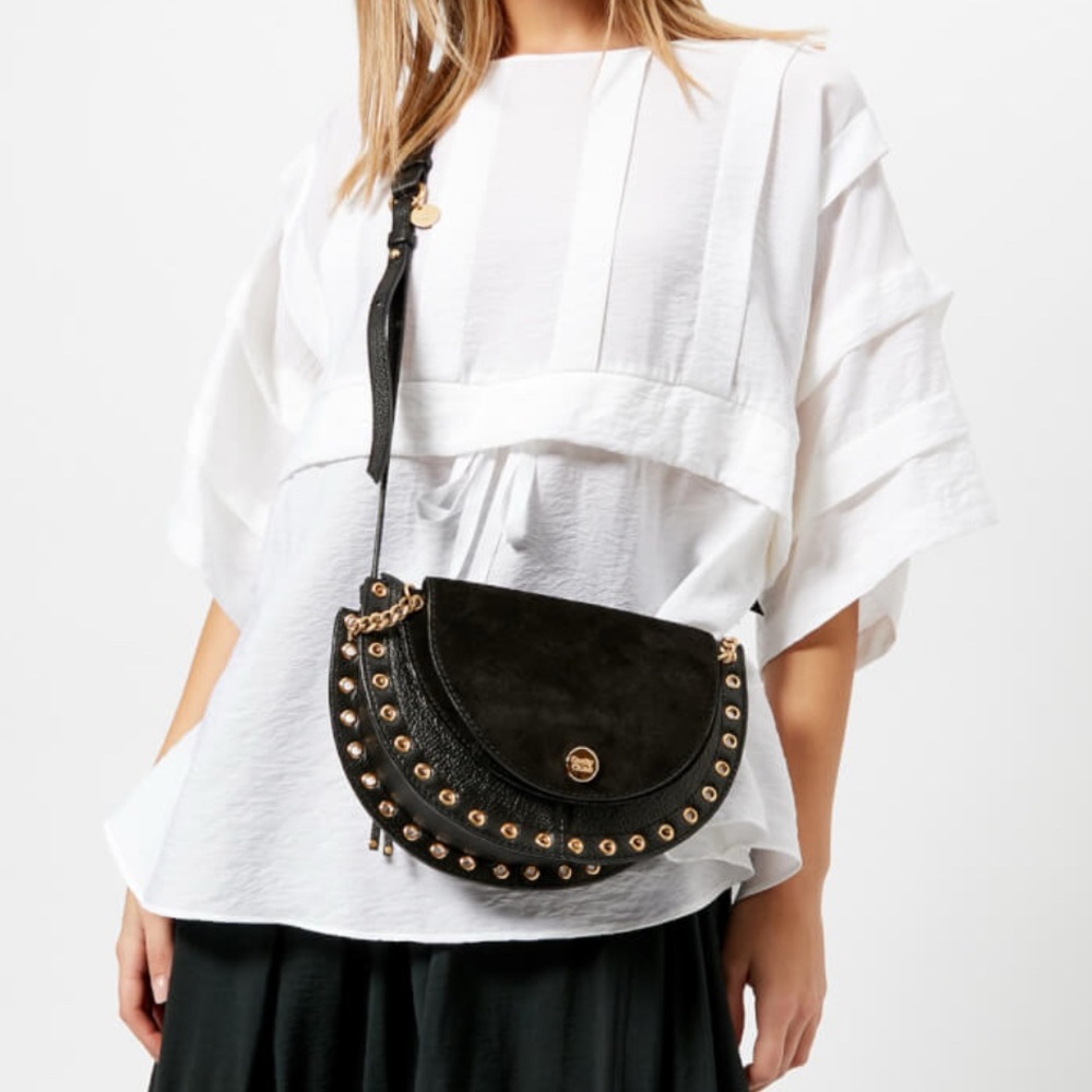 See By Chloé Women's Kriss Cross Body Bag - Black